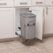 Single 35 qt Pullout Waste Bin